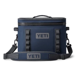 YETI Hopper Flip 18 Soft Cooler -Simms || Orvis || Patagonia Sales W Hopper Flip 18 Navy Front Strap 7632 B