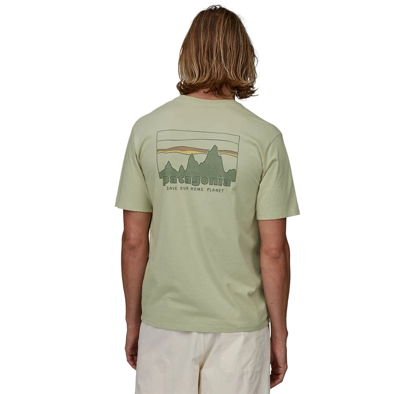 Patagonia Mens '73 Skyline Organic T-Shirt Sale 3 Patagonia Mens '73 Skyline Organic T-Shirt Sale
