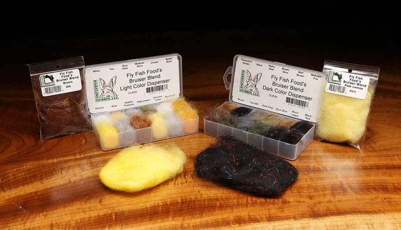 Hareline Fly Fish Food's Bruiser Blend Light 3 Hareline Fly Fish Food's Bruiser Blend Light