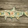 Cody Richardson Art - Florida Orange Tarpon License Plate Art