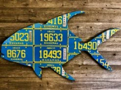 Cody Richardson Art - Bahamas Permit License Plate Art