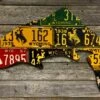 Cody Richardson Art - Wyoming Antique Trout License Plate Art -Simms || Orvis || Patagonia Sales image 8f1568e4 657e 4fa3 8e4f f09935271bdc