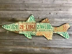 Cody Richardson Art - Florida Snook License Plate Art