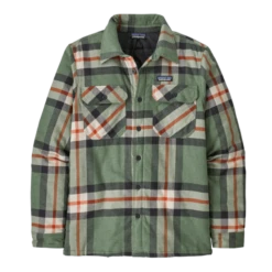 Patagonia Mens Insulated Organic Cotton MW Fjord Flannel Shirt