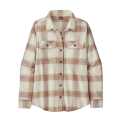 Patagonia Womens Longsleeve Organic Cotton Midweight Fjord Flannel Shirt -Simms || Orvis || Patagonia Sales large 42405 CAFD P